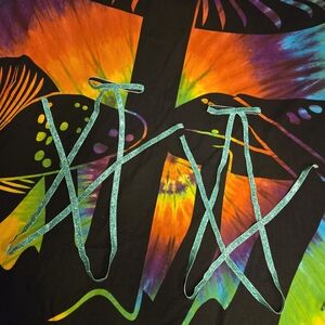 iHeartRaves Green Glitter Leg Wraps